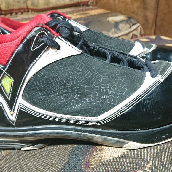 Vintage Record Breaker Edition Used Black Air Jordans size 11 Mens main image 9